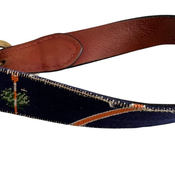 Smathers & Branson needlepoint belt size 36 - Picture 6 of 10